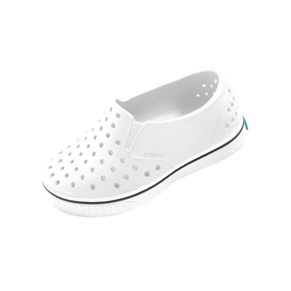 NATIVE LITTLES MILES SHELL WHITE - KIDS