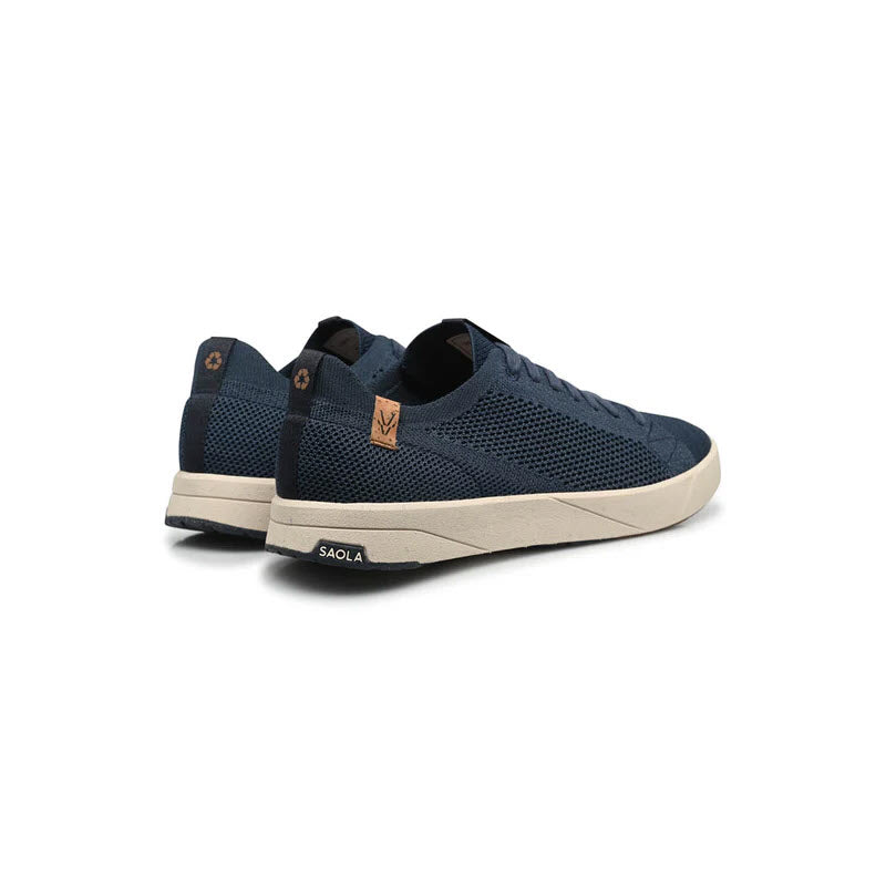 SAOLA CANNON KNIT 2.0 WHITE NAVY - MENS