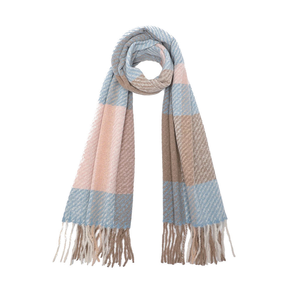 LOUENHIDE CAMBRIDGE SCARF CHAMBRAY