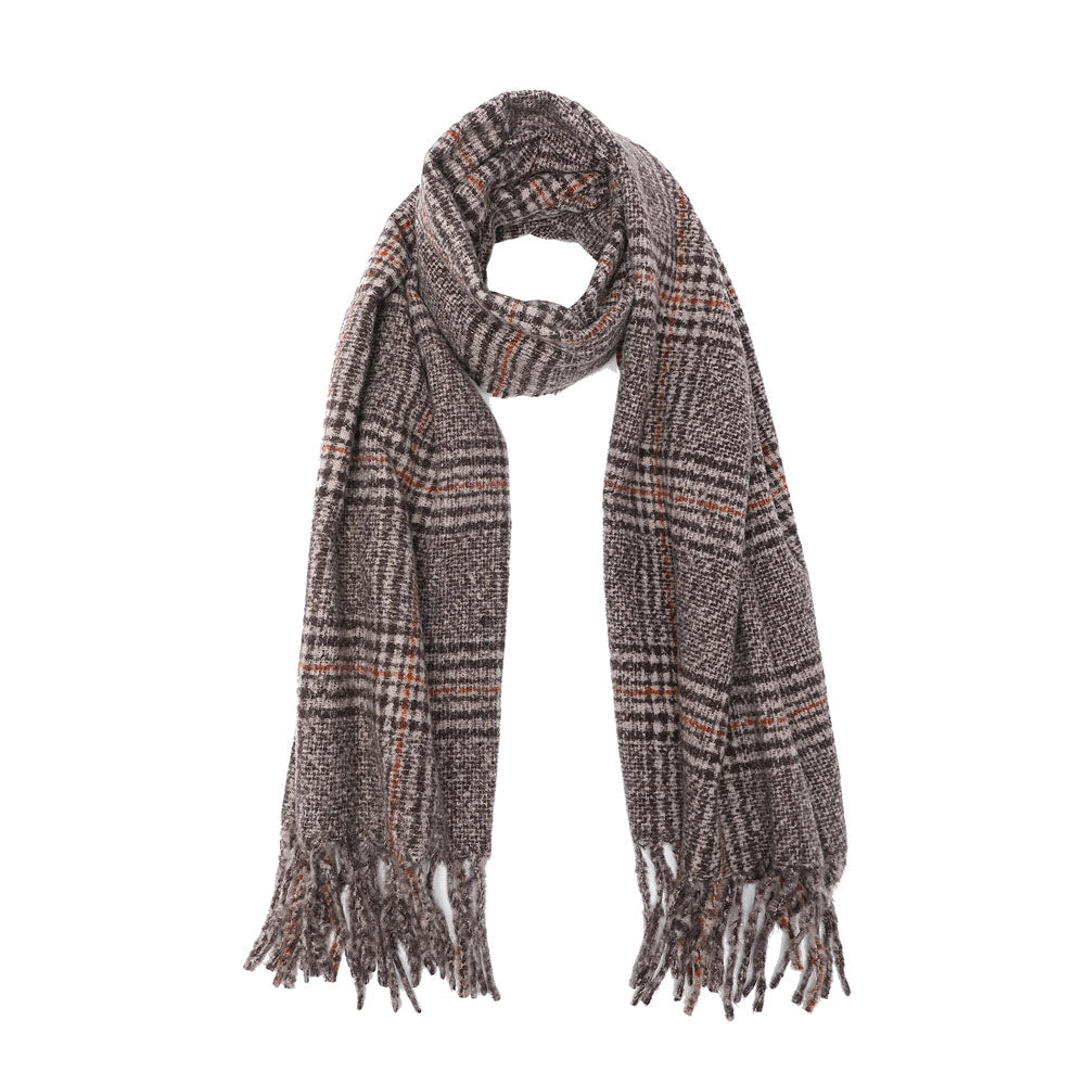 LOUENHIDE CARDIFF SCARF CHOCOLATE