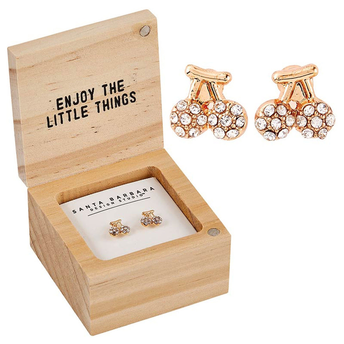 SANTA BARBARA TREASURE BOX EARRINGS LIFE IS SWEET