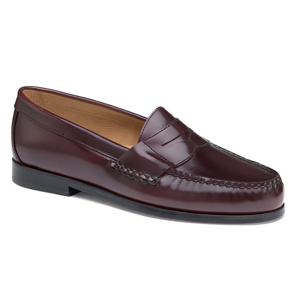 JOHNSTON & MURPHY HAYES PENNY BURGUNDY