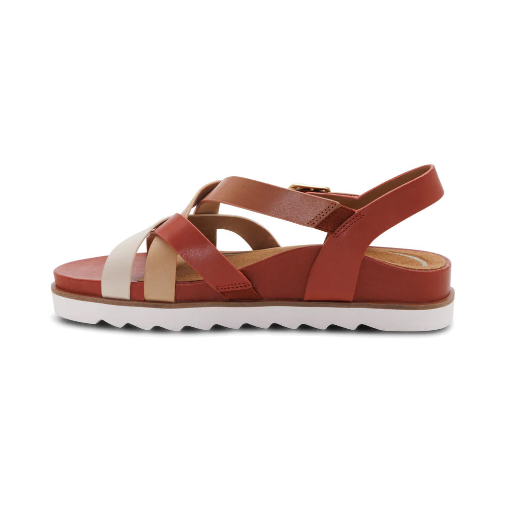 AETREX CARMEN SANDAL TERRACOTTA MULTI - WOMENS