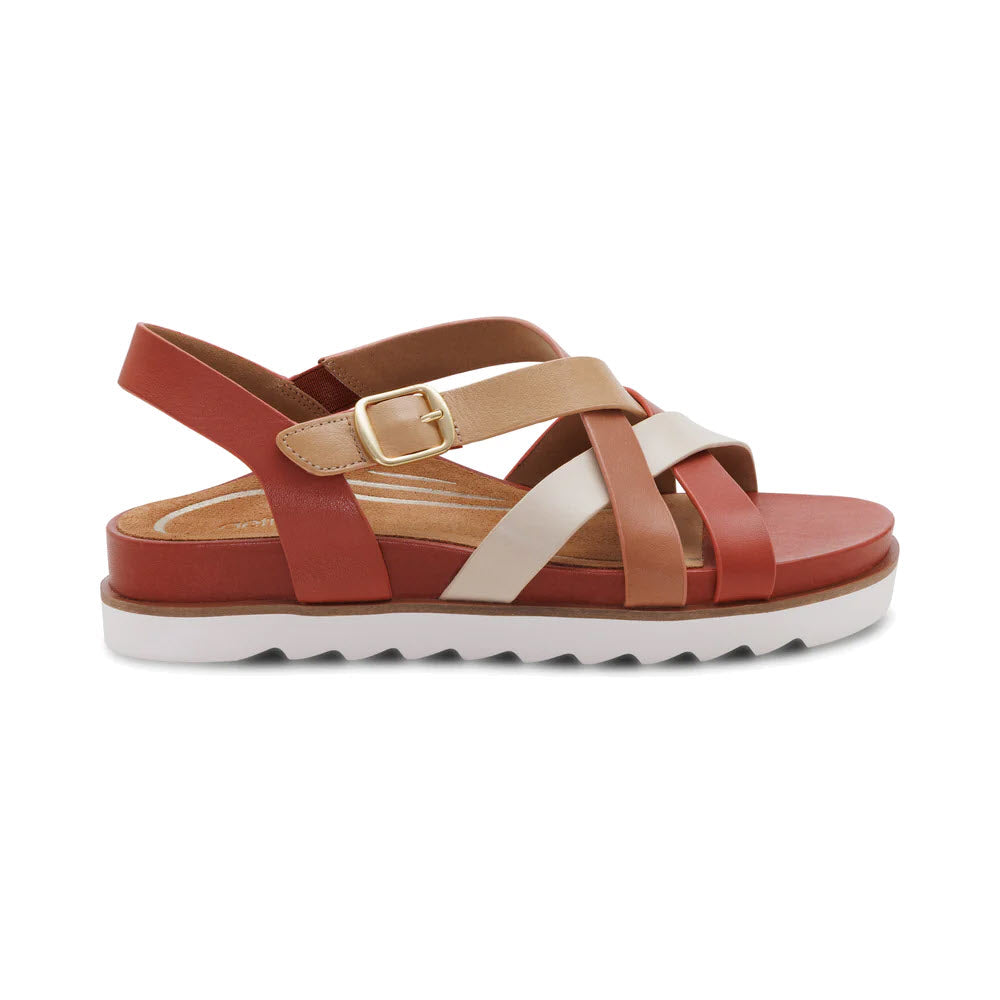 AETREX CARMEN SANDAL TERRACOTTA MULTI - WOMENS