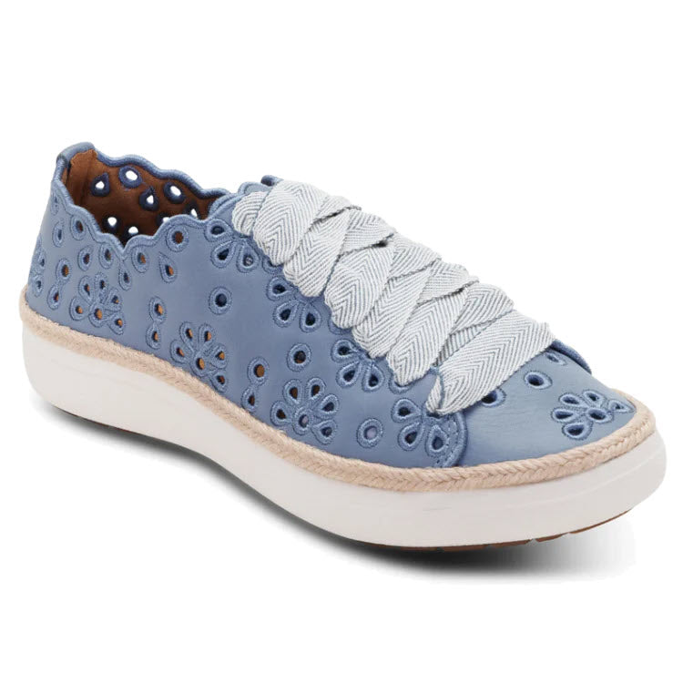 AETREX CHARLOTTE HAZY BLUE - WOMENS