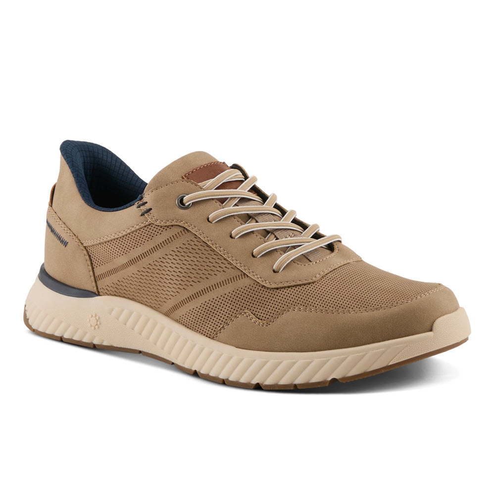 SPRING STEP TARTER RELAX SLIP ON DARK TAUPE - MENS