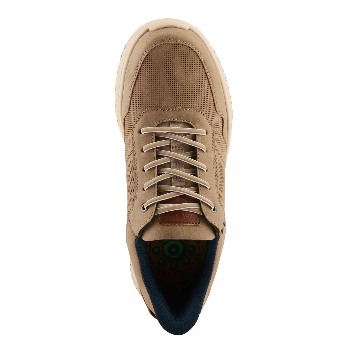SPRING STEP TARTER RELAX SLIP ON DARK TAUPE - MENS