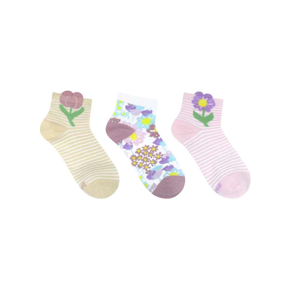 ROBEEZ 3 PACK QUATER MY LITTLE GARDEN - KIDS