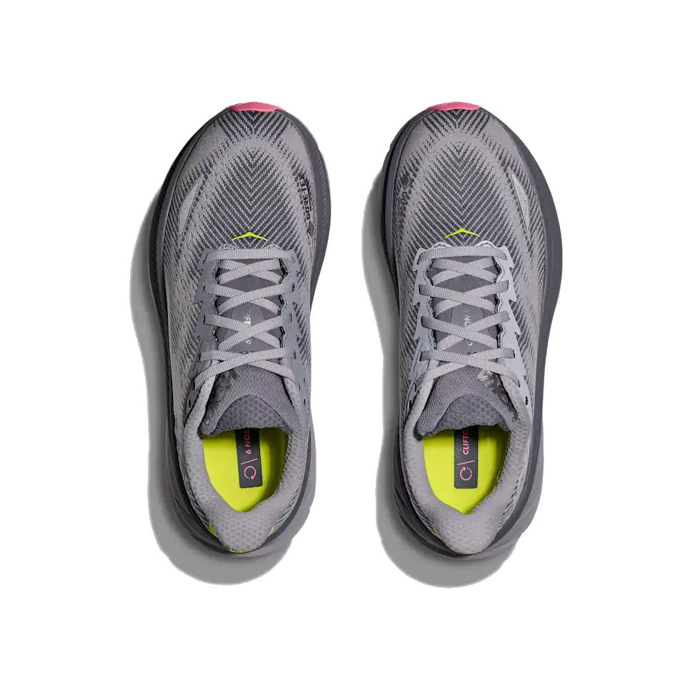 HOKA CLIFTON 9 GTX GREY SKIES/FOGGY GREY - WOMENS