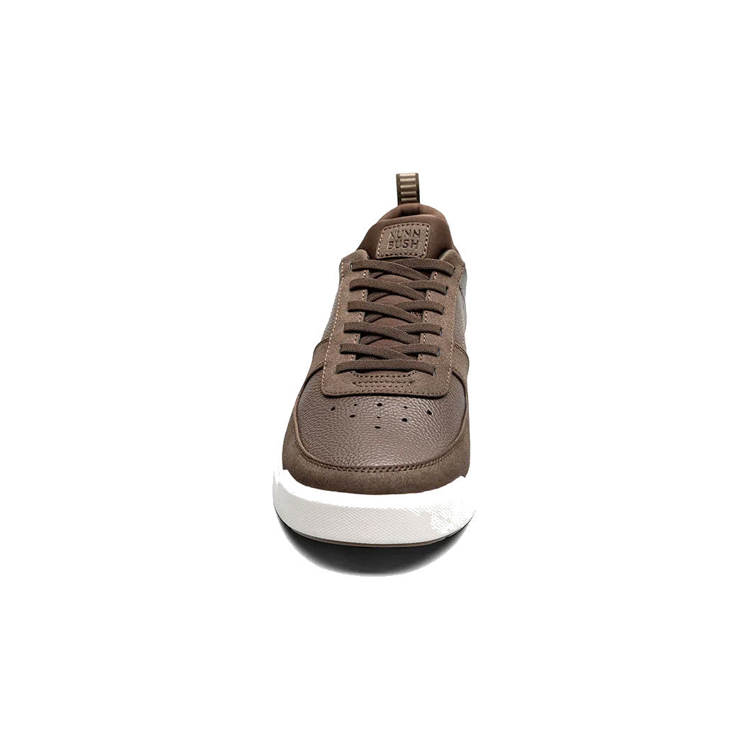 NUNN BUSH KORE CITY RALLY MOC TOE LACE SNEAKER BROWN MULTI - MENS