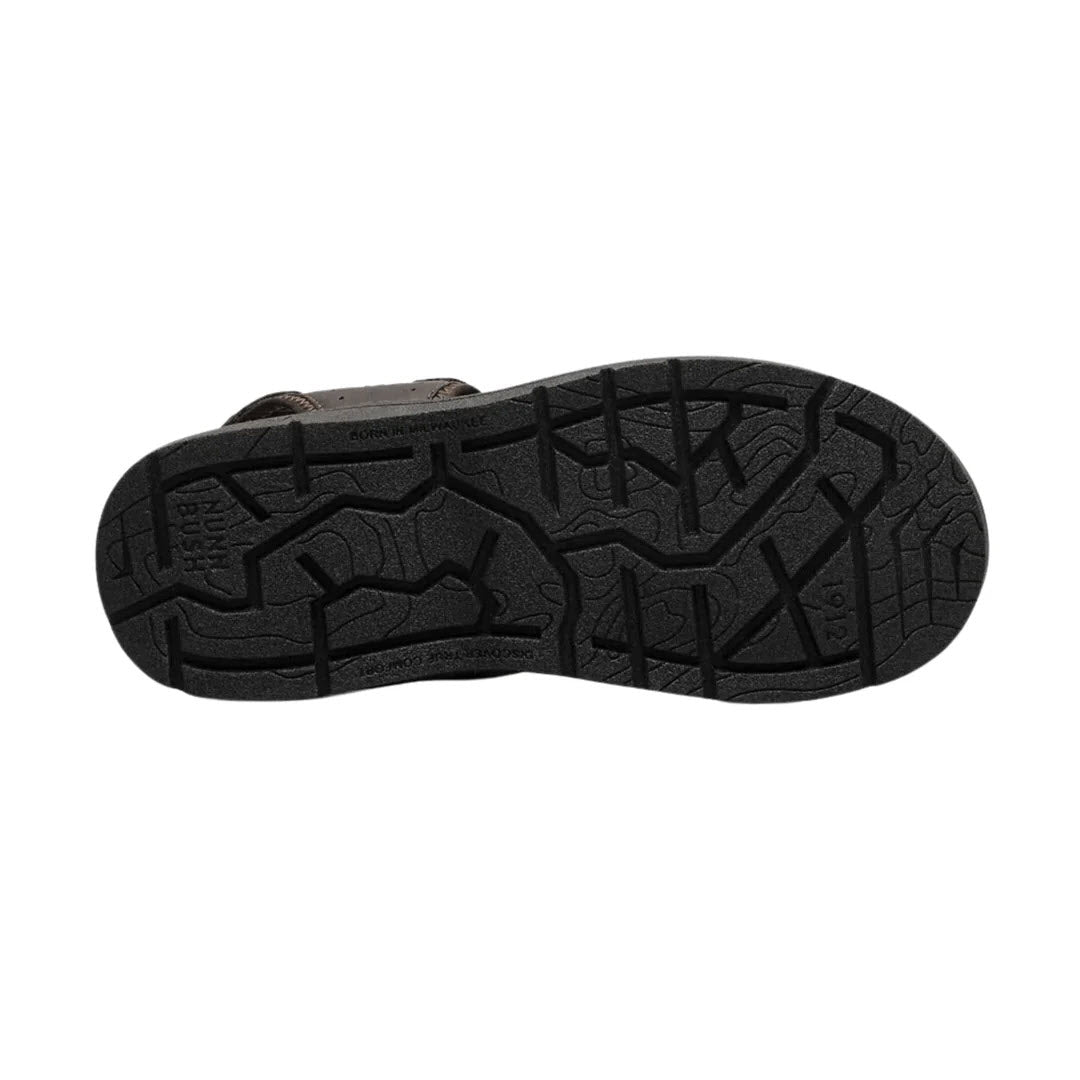 NUNN BUSH FISHERMAN LAGUNA SANDAL BROWN - MENS