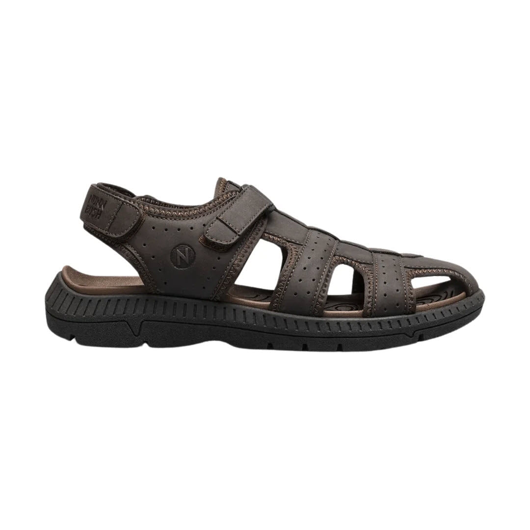 NUNN BUSH FISHERMAN LAGUNA SANDAL BROWN - MENS