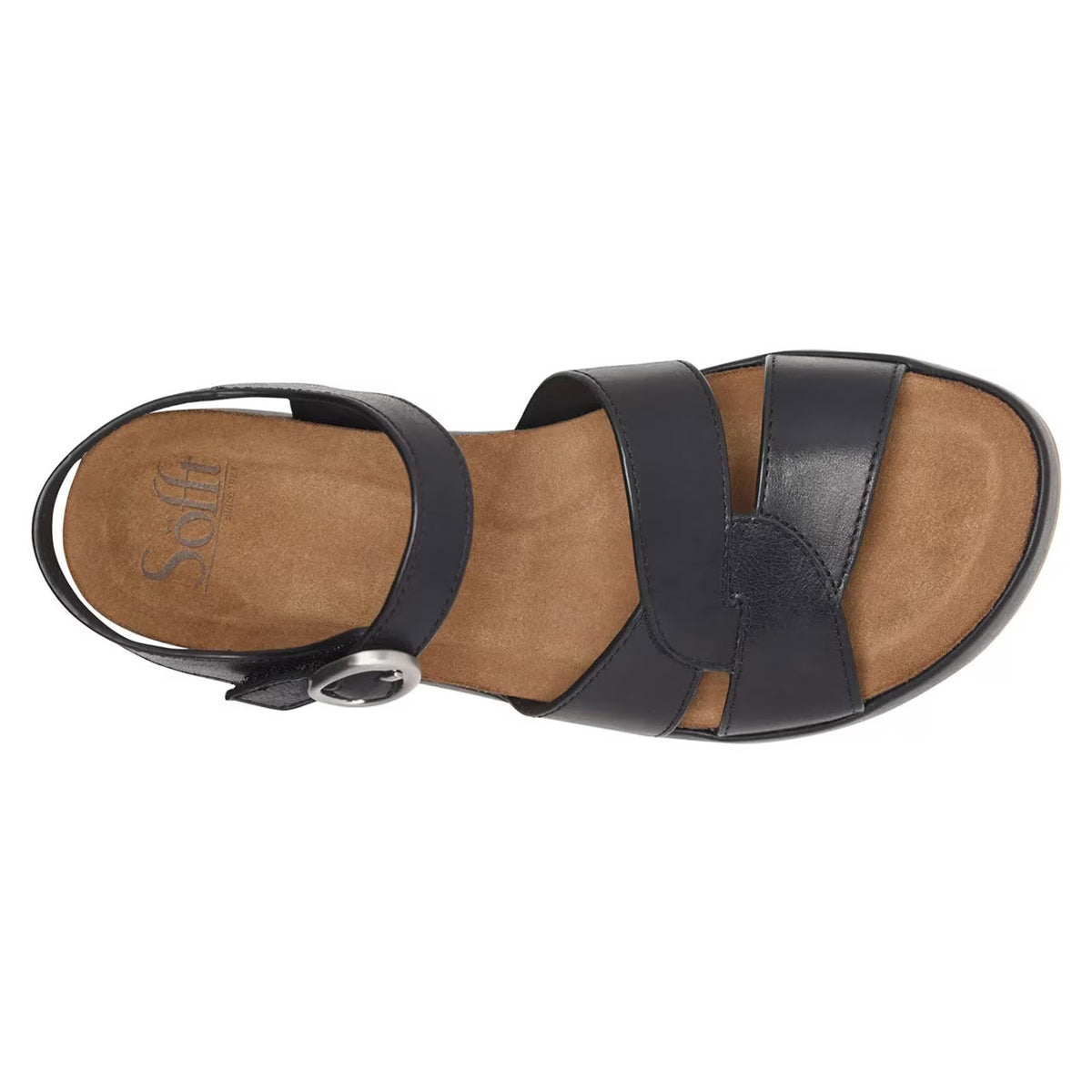 SOFFT CAPRI CORK SANDAL BLACK BLACK - WOMENS