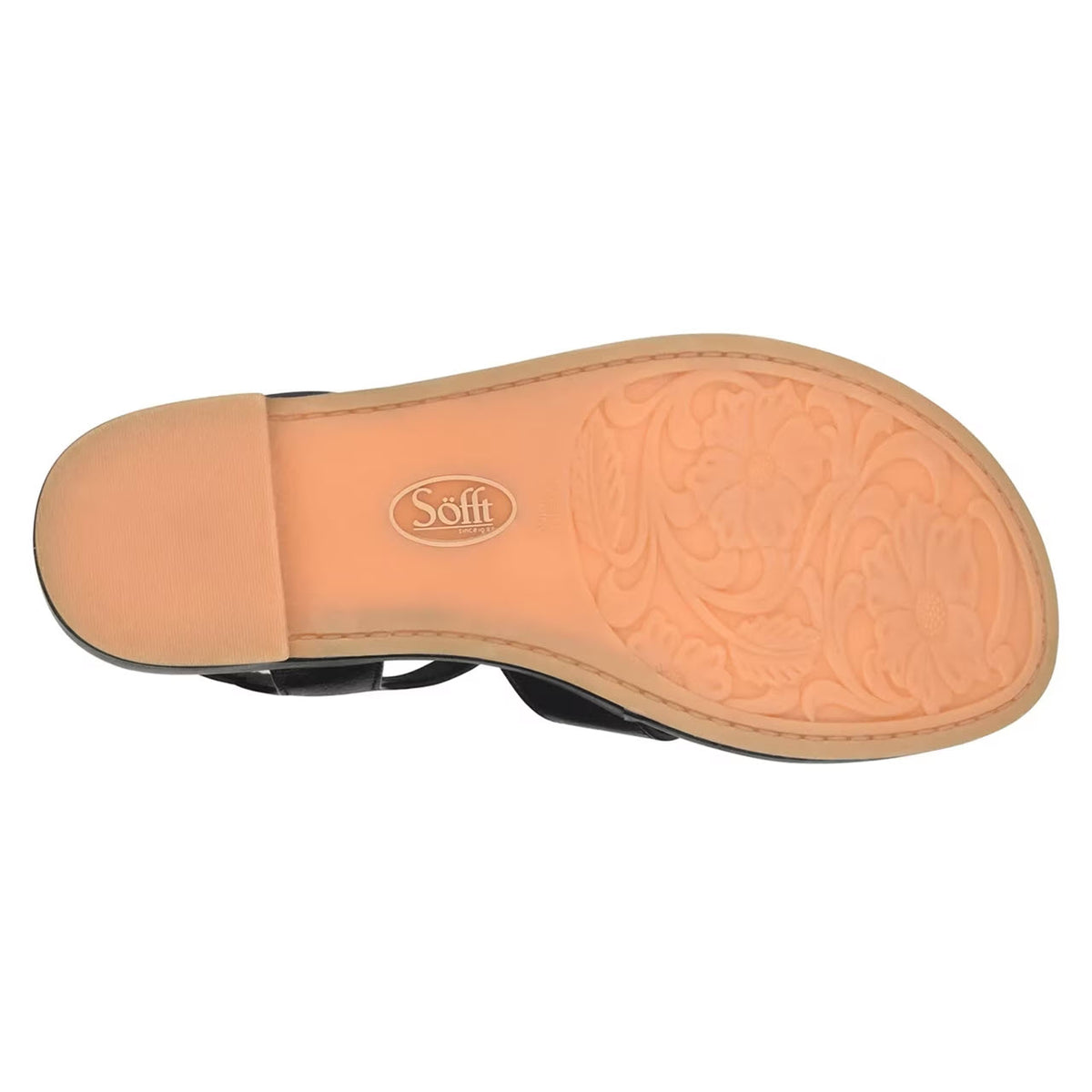 SOFFT CAPRI CORK SANDAL BLACK BLACK - WOMENS