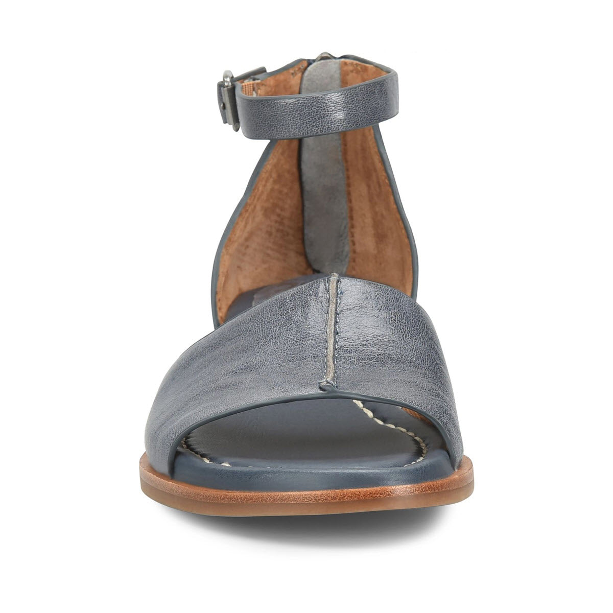 SOFFT FAXYN ZIP BACK ANKLE STRAP SANDAL ZANTE BLUE - WOMENS