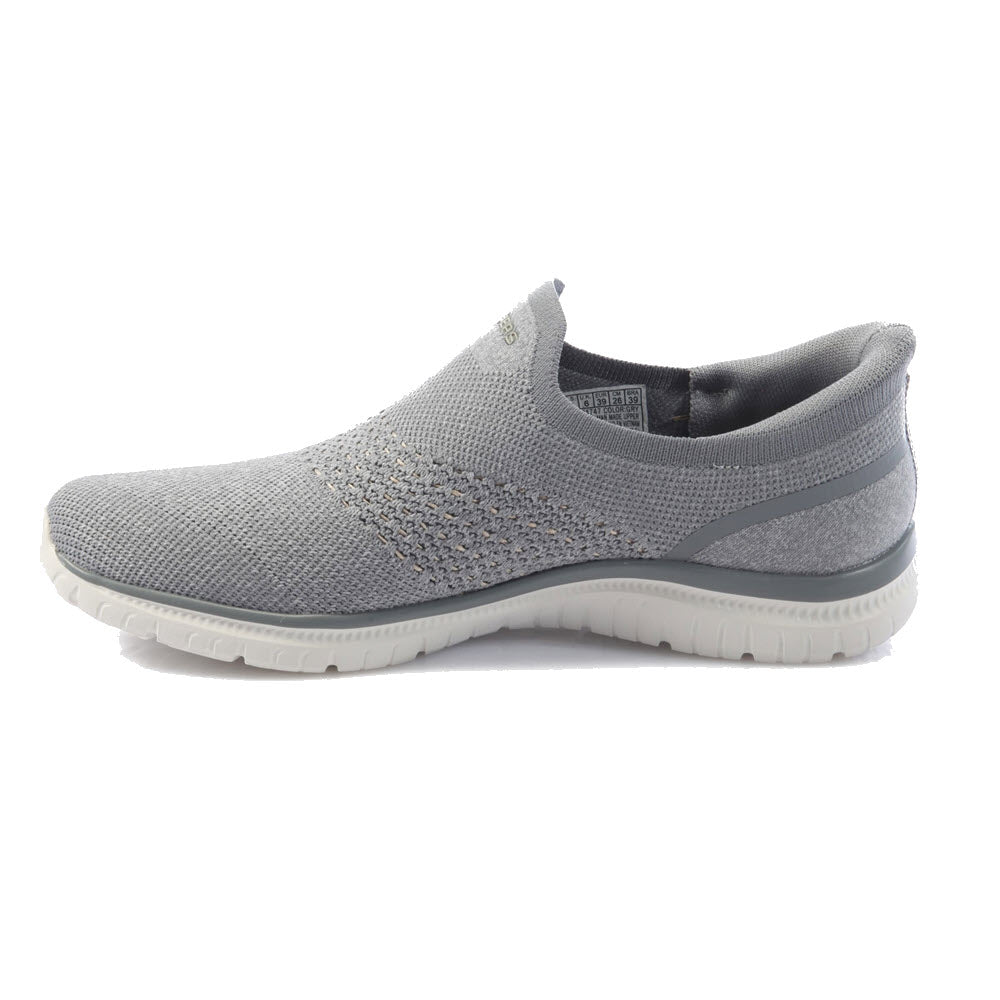 SKECHERS VIRTUE SLIP INS GRAY - WOMENS