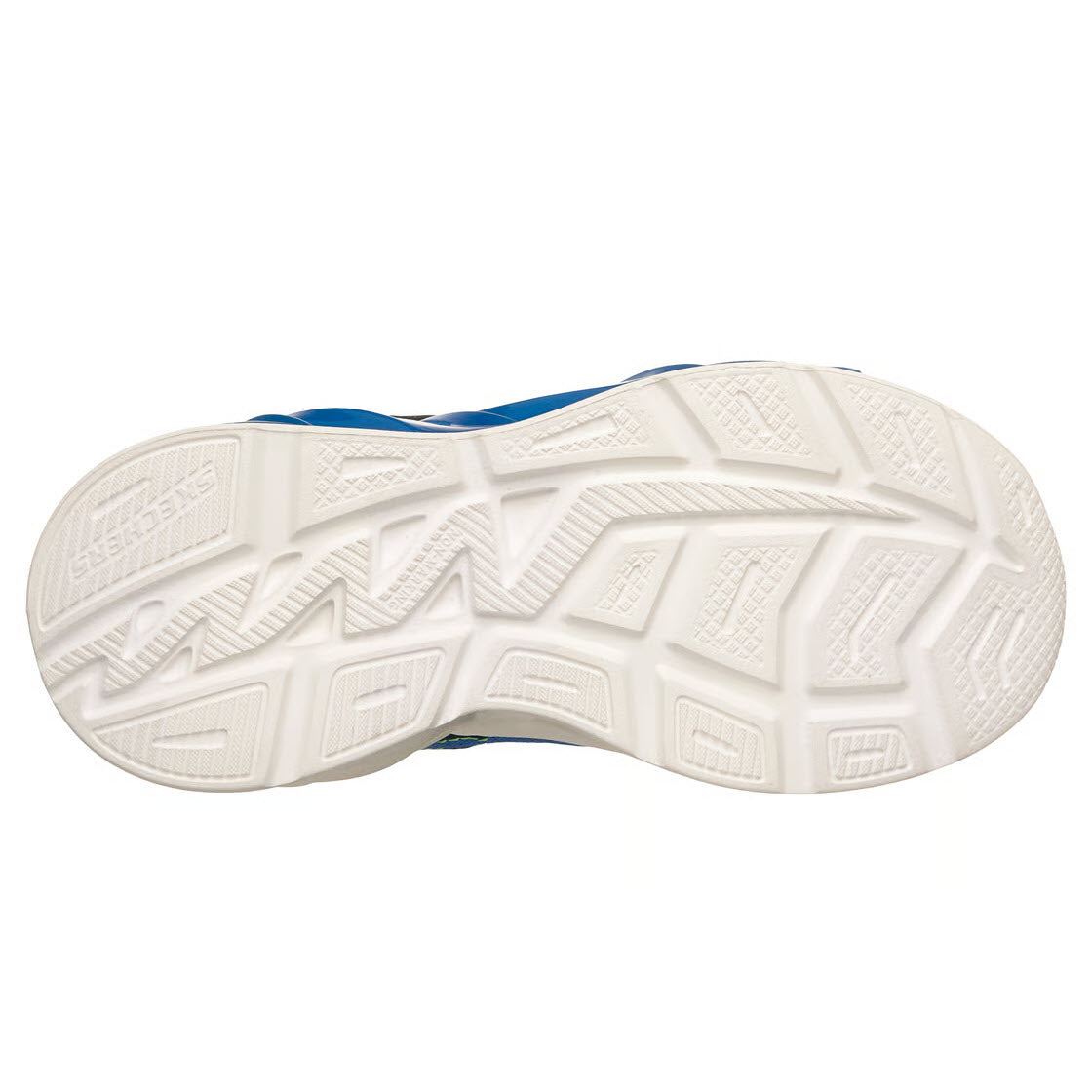 SKECHERS LIGHT SURGE BLACK BLUE - KIDS