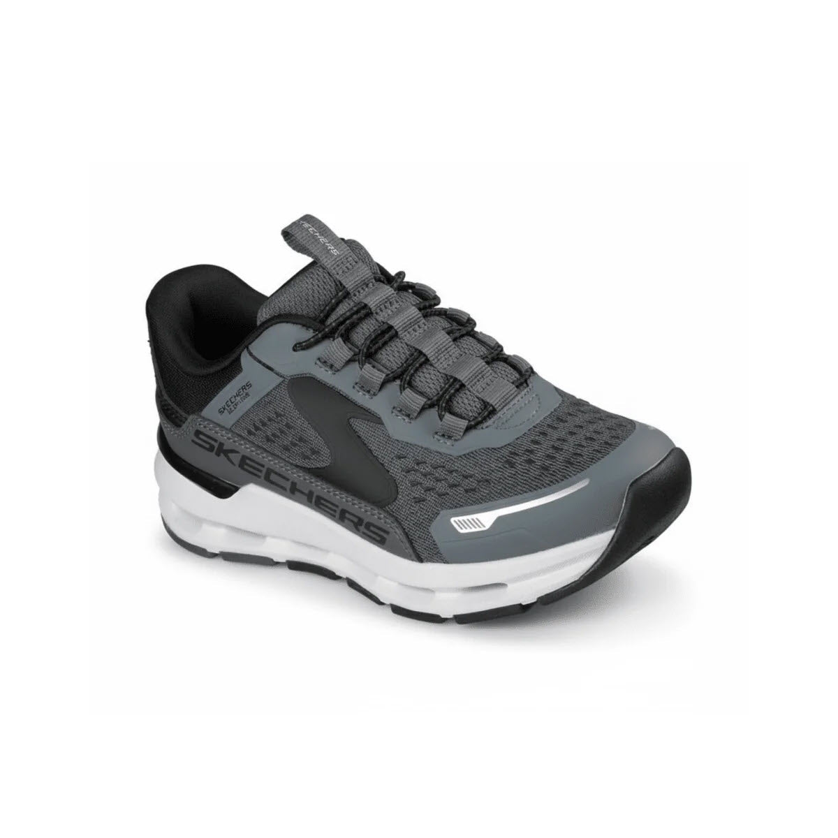 SKECHERS SLIP IN'S GLIDE STEP CHARCOAL - KIDS