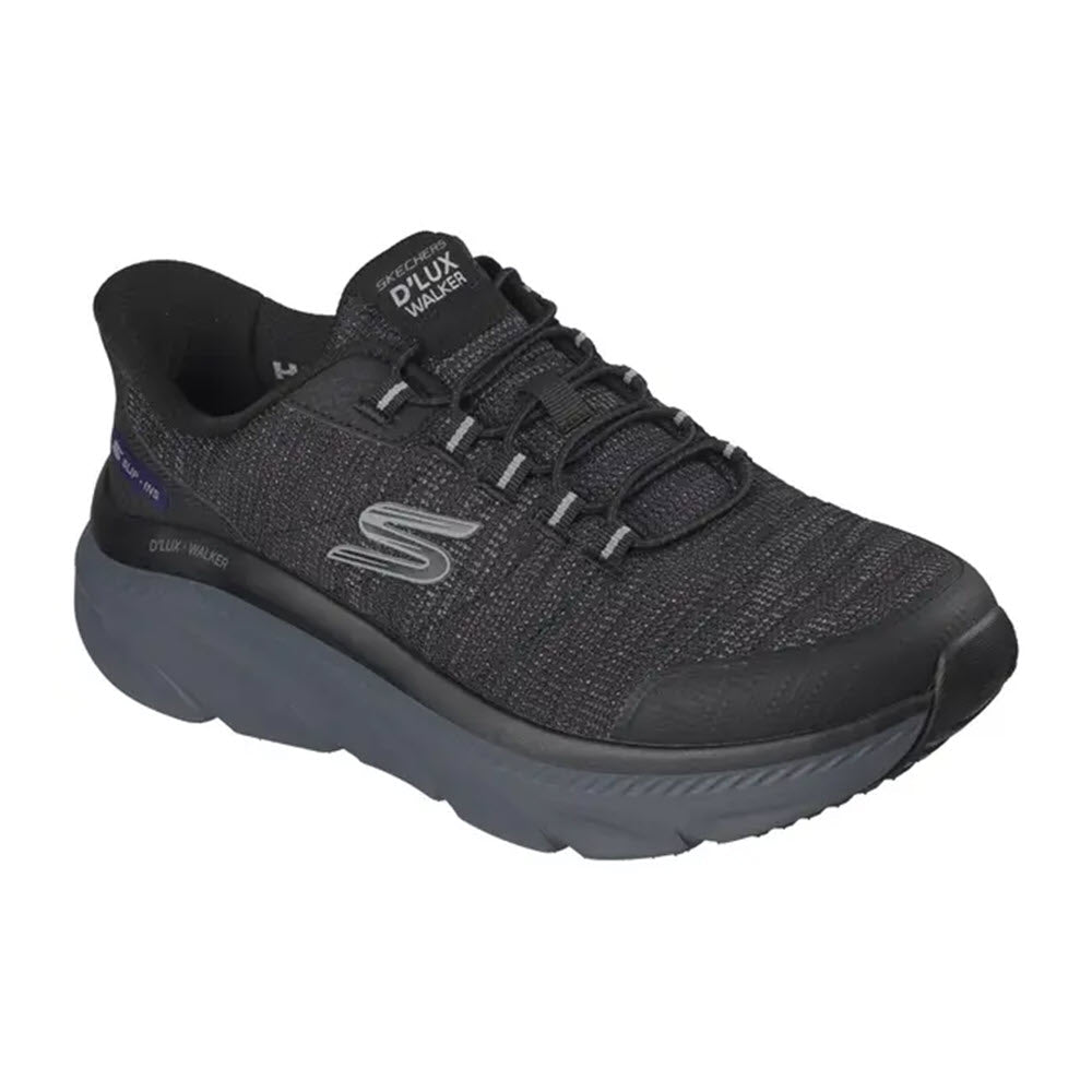 SKECHERS D'LUX WALKER 3.0 DREVVEN BLACK - MENS