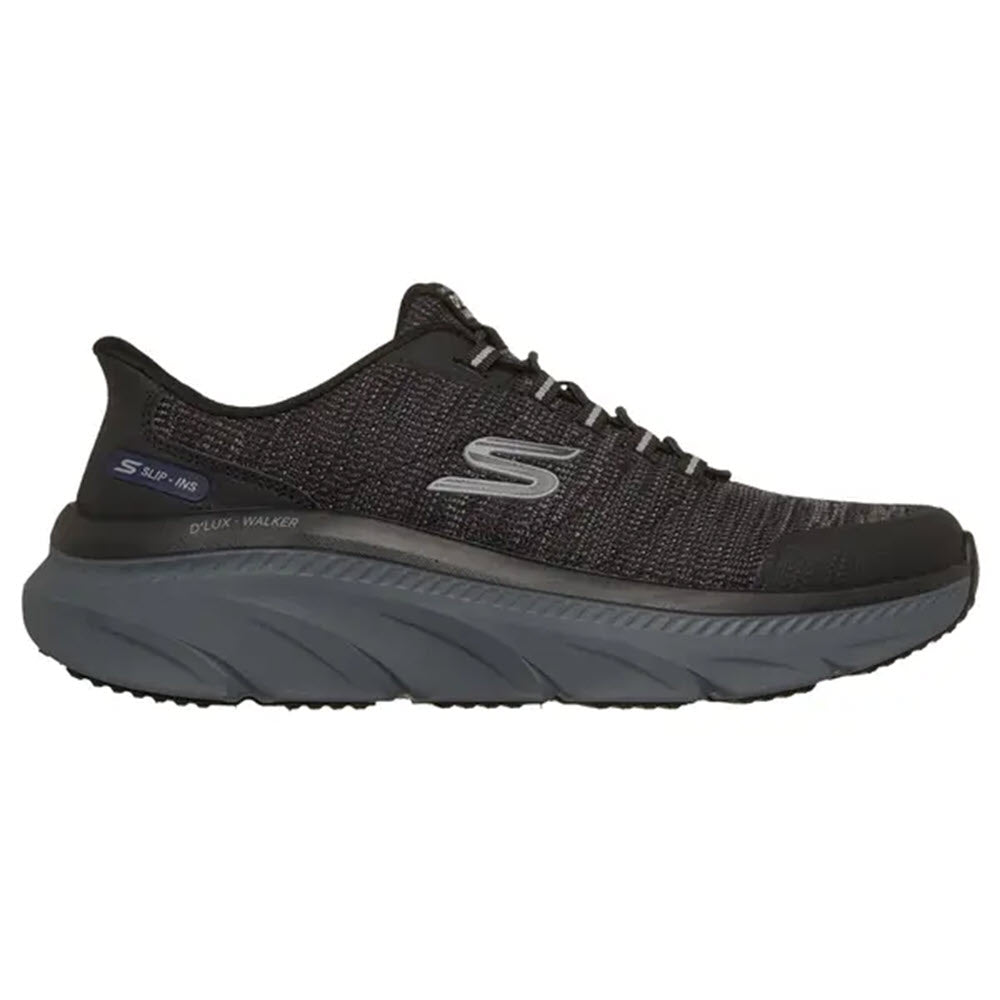 SKECHERS D'LUX WALKER 3.0 DREVVEN BLACK - MENS
