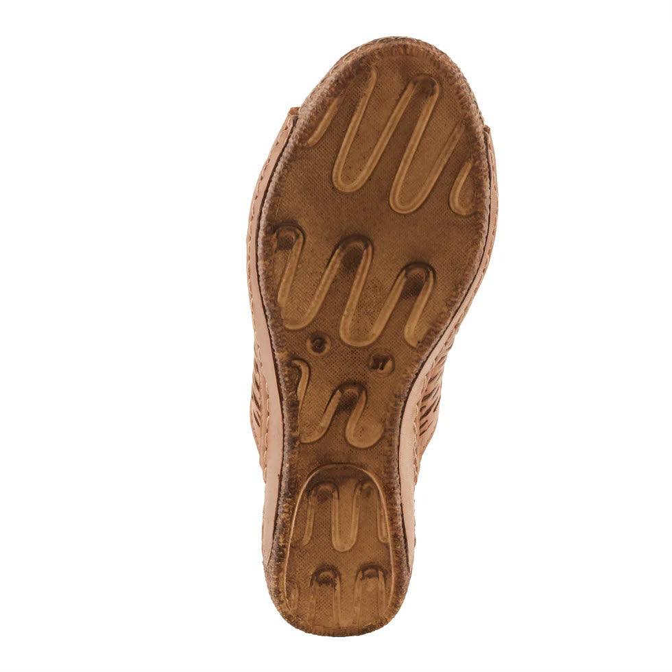 SPRING STEP CUNACENA SLIDE SANDAL BROWN - WOMENS