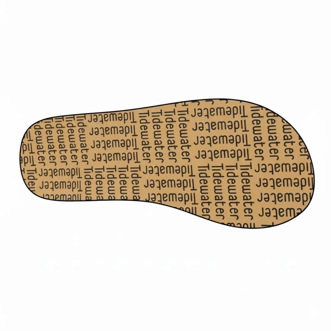 TIDEWATER HARBOR BRAIDED FLIP FLOP NAVY - WOMENS