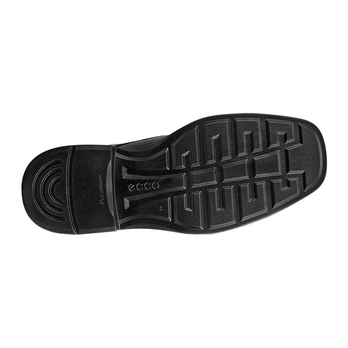 ECCO HELSINKI 2 M EASY SLIP APRON TOE TIE BLACK - MENS