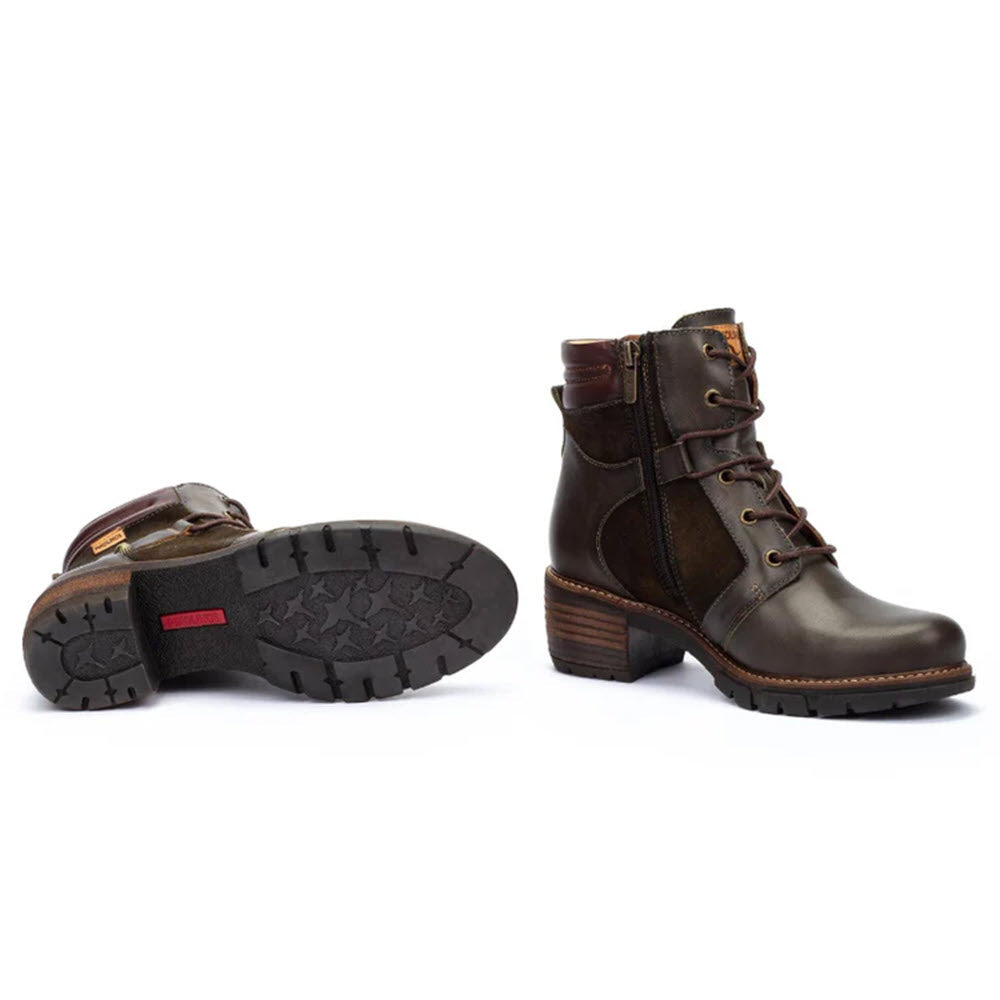 PIKOLINOS SAN SEBATIAN LACE BOOT FOREST - WOMENS - Lamey Wellehan