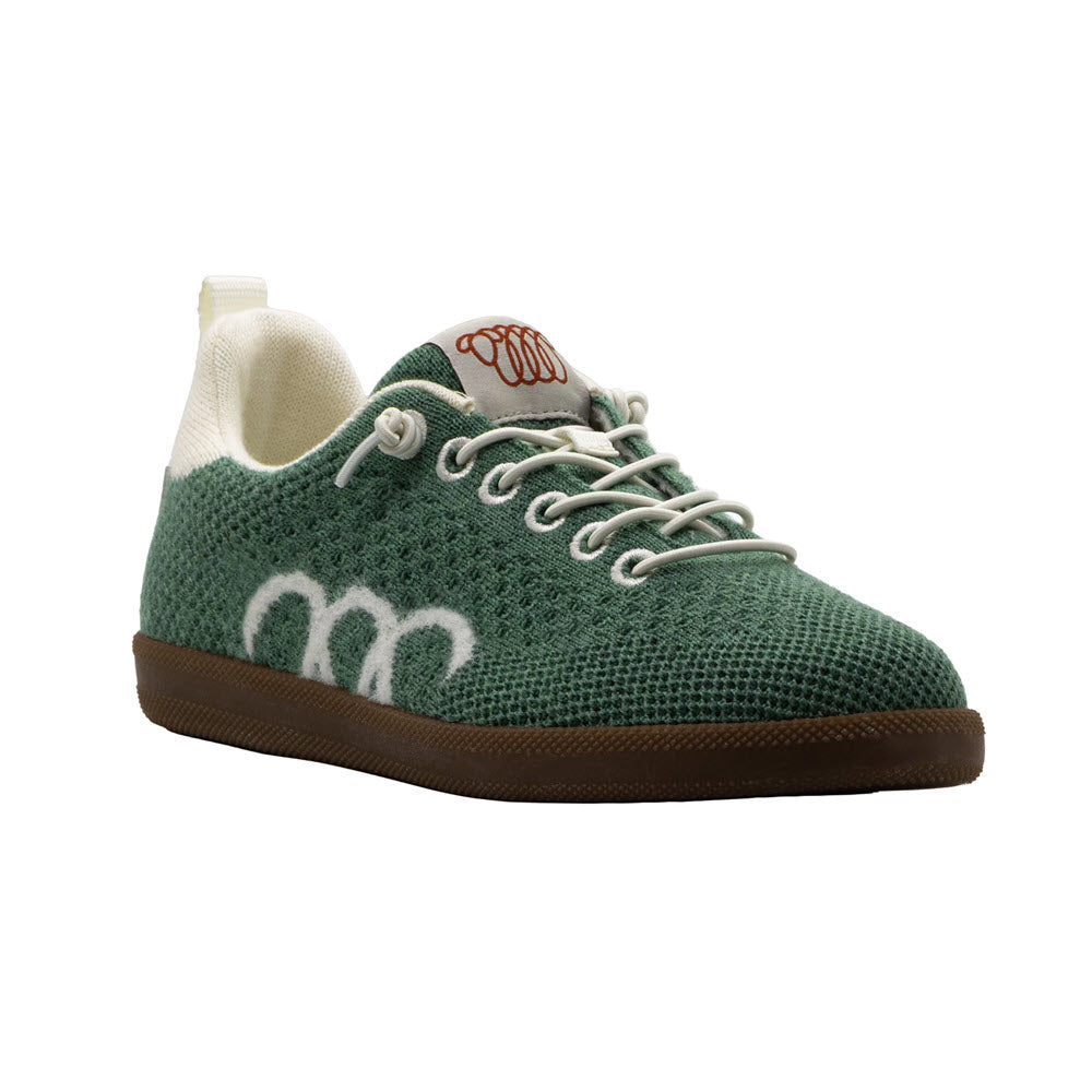 WOOLLOOMOOLOO ENGADINE BUNGEE SNEAKERS SAGE ECRU - WOMENS