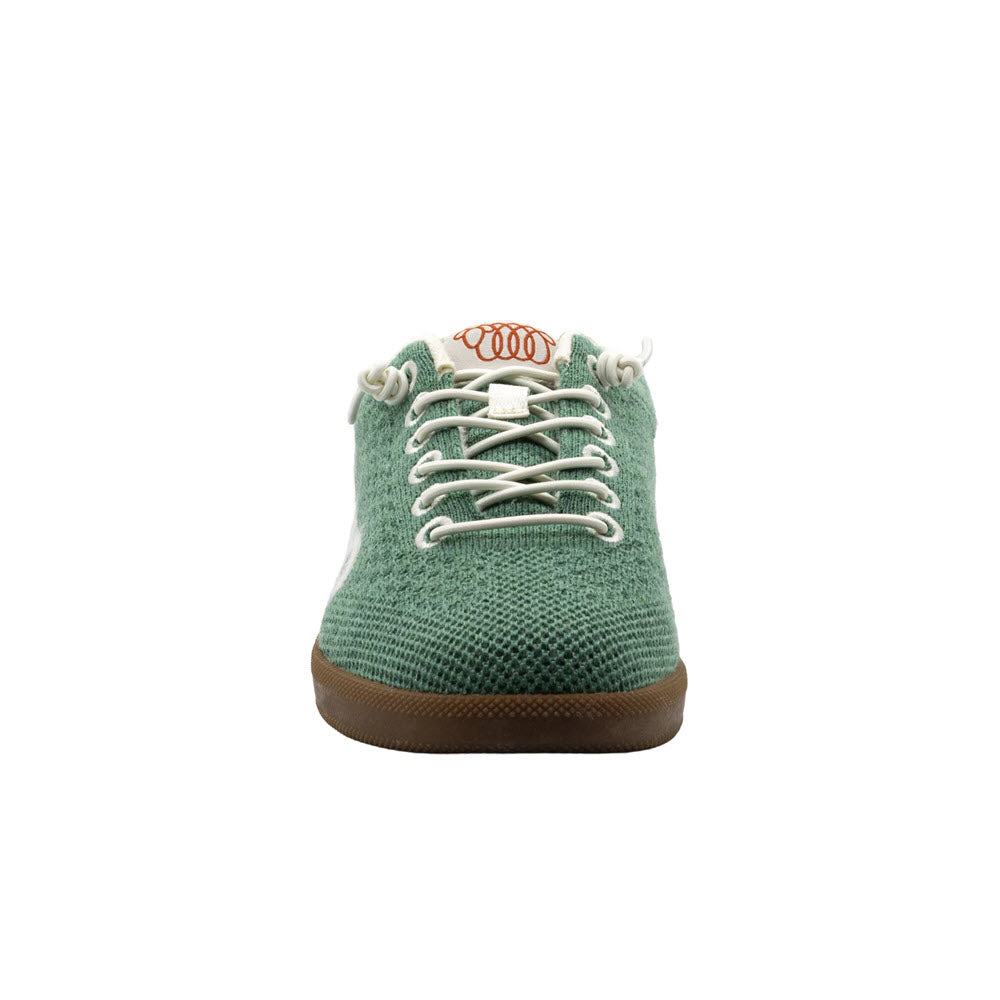 WOOLLOOMOOLOO ENGADINE BUNGEE SNEAKERS SAGE ECRU - WOMENS