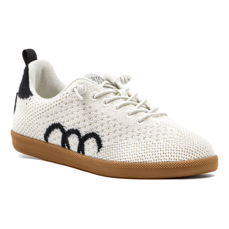 WOOLLOOMOOLOO ENGADINE BUNGEE SNEAKERS ECRU MERINO - WOMENS