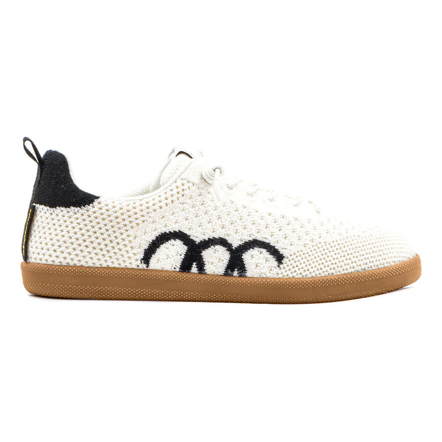 WOOLLOOMOOLOO ENGADINE BUNGEE SNEAKERS ECRU MERINO - WOMENS