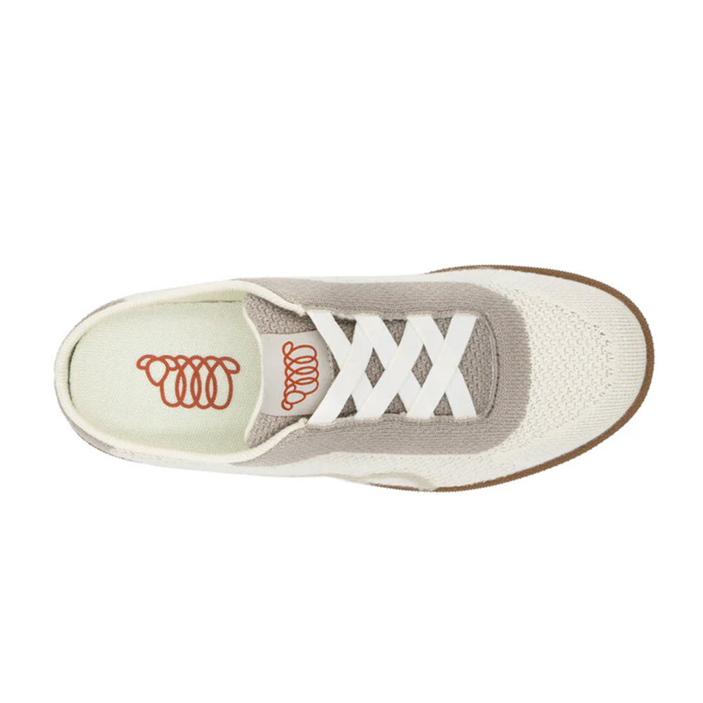 WOOLLOOMOOLOO ENGADINE SLIDE SNEAKER TAUPE - WOMENS