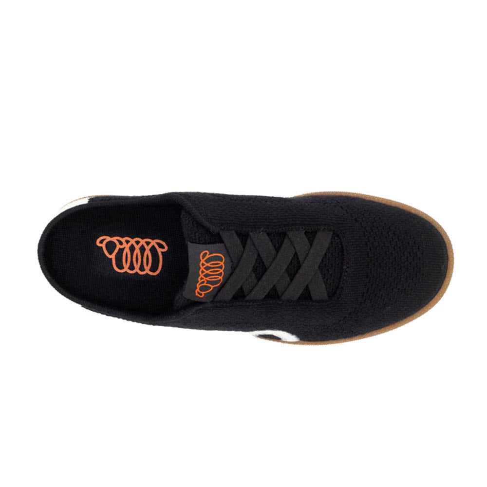 WOOLLOOMOOLOO ENGADINE SLIDE SNEAKER JET - WOMENS