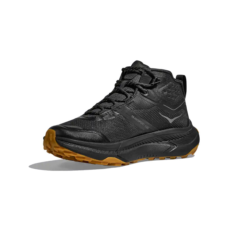 HOKA TRANSPORT HIKE GTX BLACK/BLACK - WOMENS