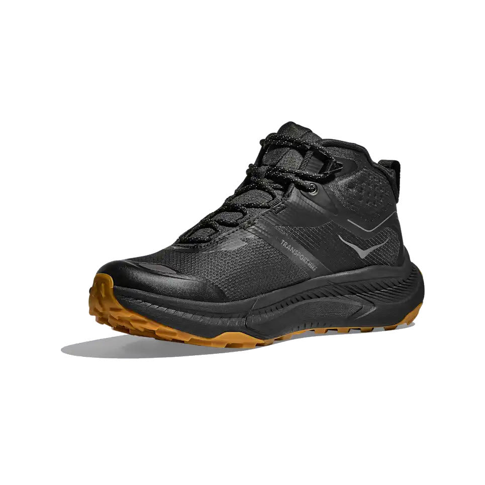 HOKA TRANSPORT HIKE GTX BLACK/BLACK - MENS