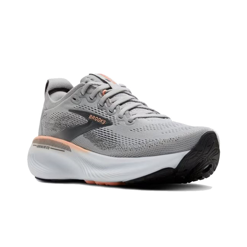 BROOKS ADRENALINE GTS 25 GREY/BLACKENED PEARL/CORAL - WOMENS