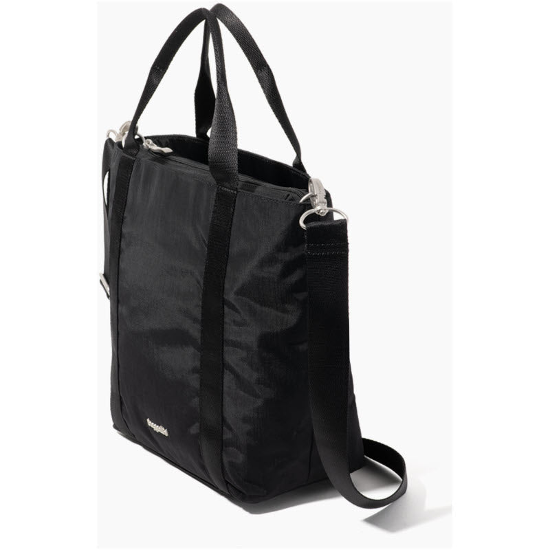 BAGGALLINI VIA CROSSBODY TOTE BLACK