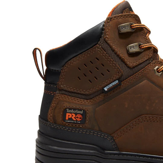 TIMBERLAND 6" CT EH DISTILLER WTPF BROWN - MENS