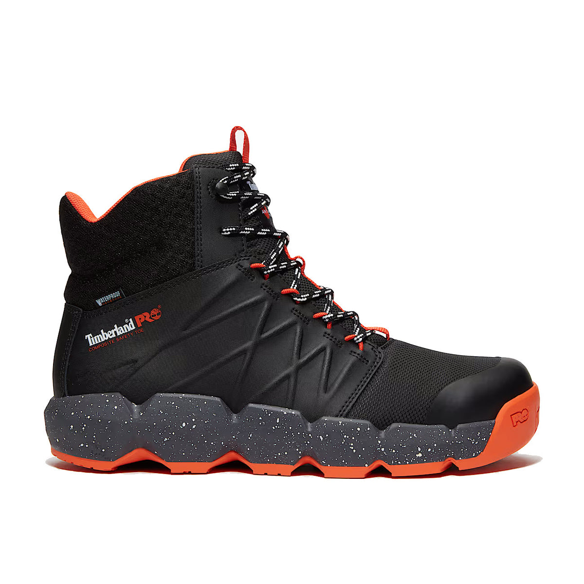 TIMBERLAND 6" MORPHIX CT WTPF EH SR BLACK LEATHER - MENS