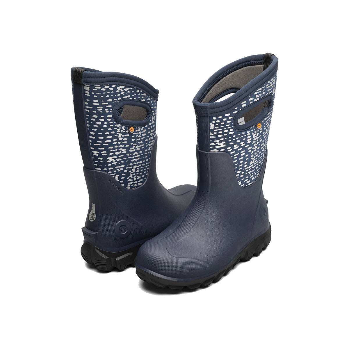 BOGS CLASSIC SEAMLESS SPARKLE DOT NAVY - KIDS