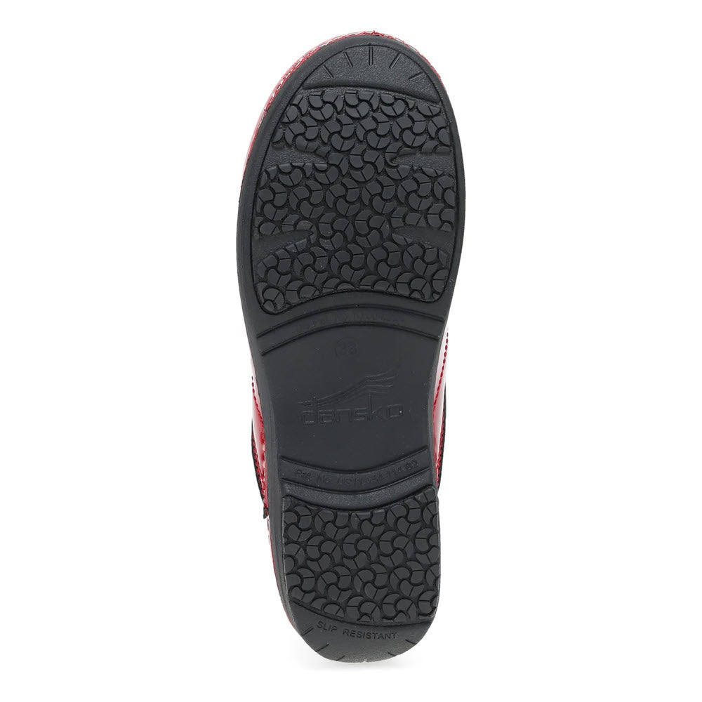 DANSKO XP 2.0 RED PATENT CLOG - WOMENS