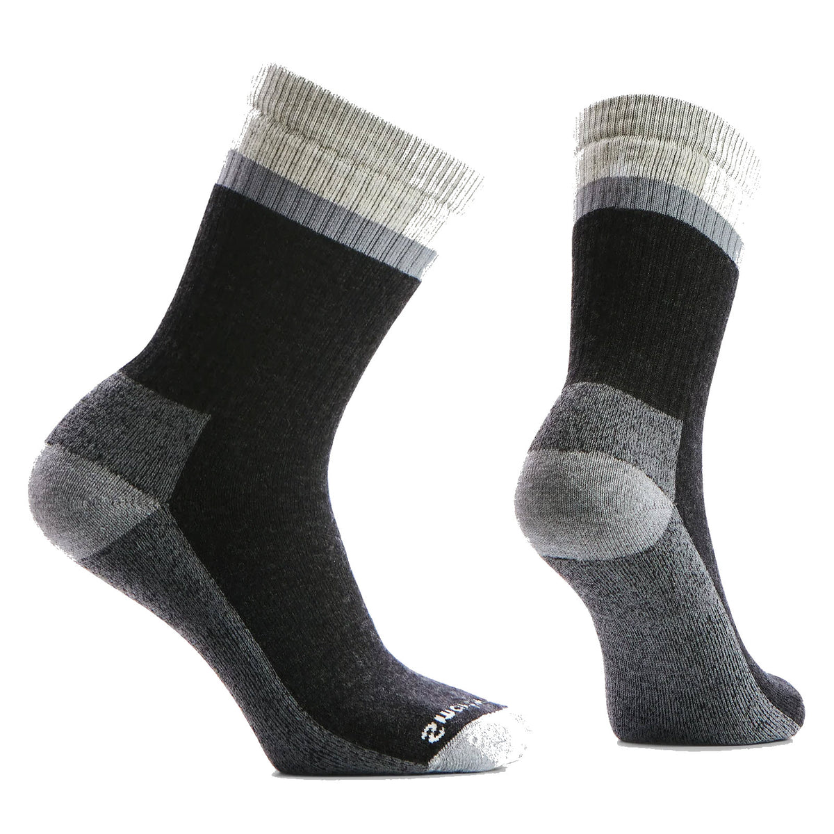 SMARTWOOL COZY BEST FRIEND CREW SOCKS CHARCOAL - WOMENS