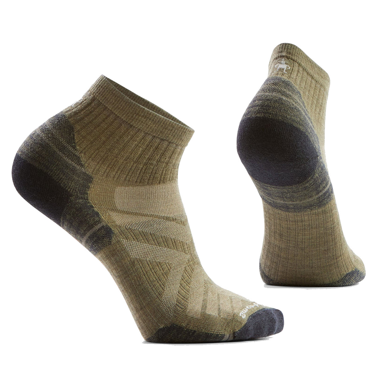 SMARTWOOL HIKE TARGETED CUSHION ANKLE SOCKS MOSS - MENS