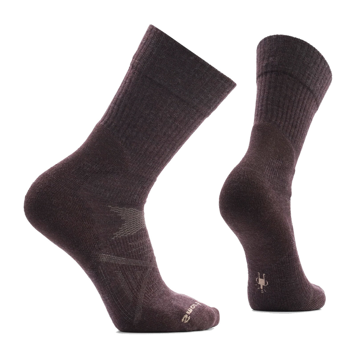 SMARTWOOL TALL WORK SOCKS LIGHT CUSHION CHESTNUT - MENS