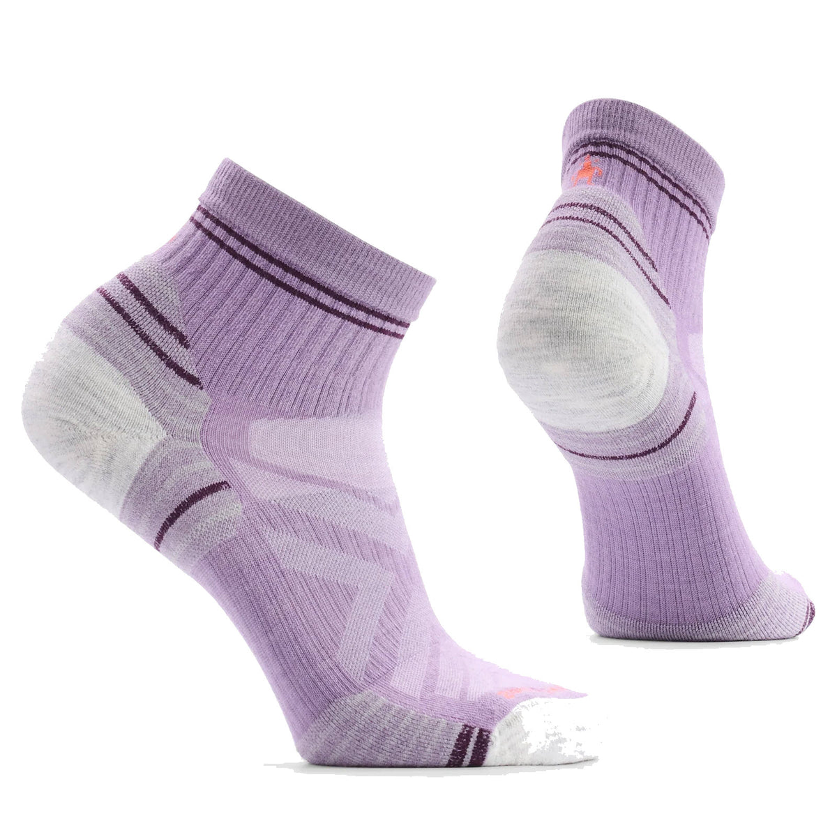 SMARTWOOL WOMENS HIKE TARG CUSH ANKLE PURPLE DAWN - WOMENS