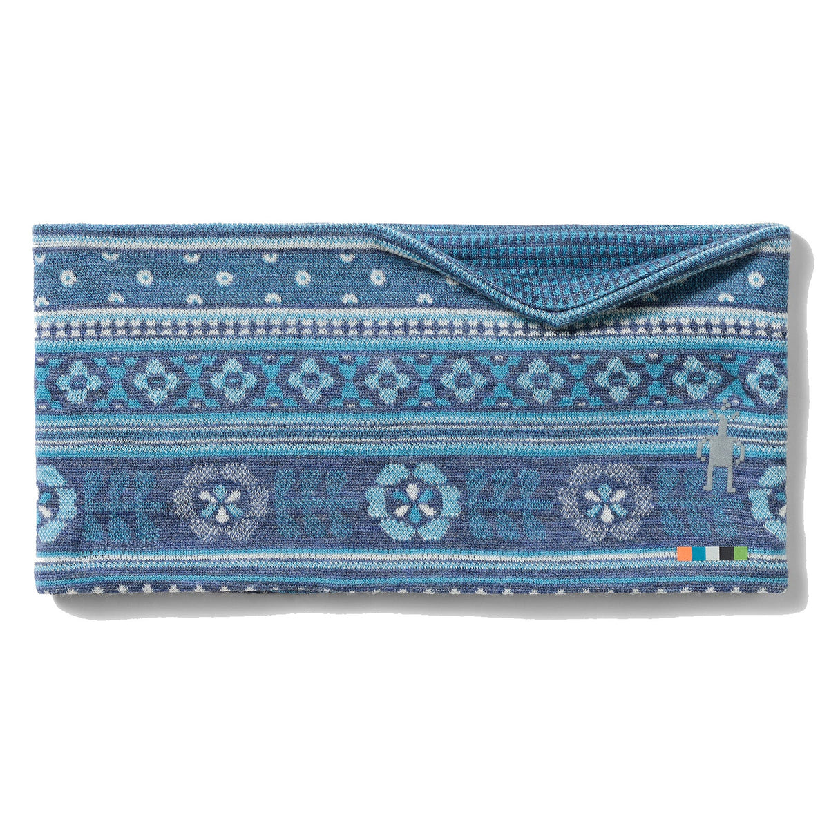 SMARTWOOL MERINO REVERSIBLE HEADBAND NIGHTFALL FAIRISLE - ADULT