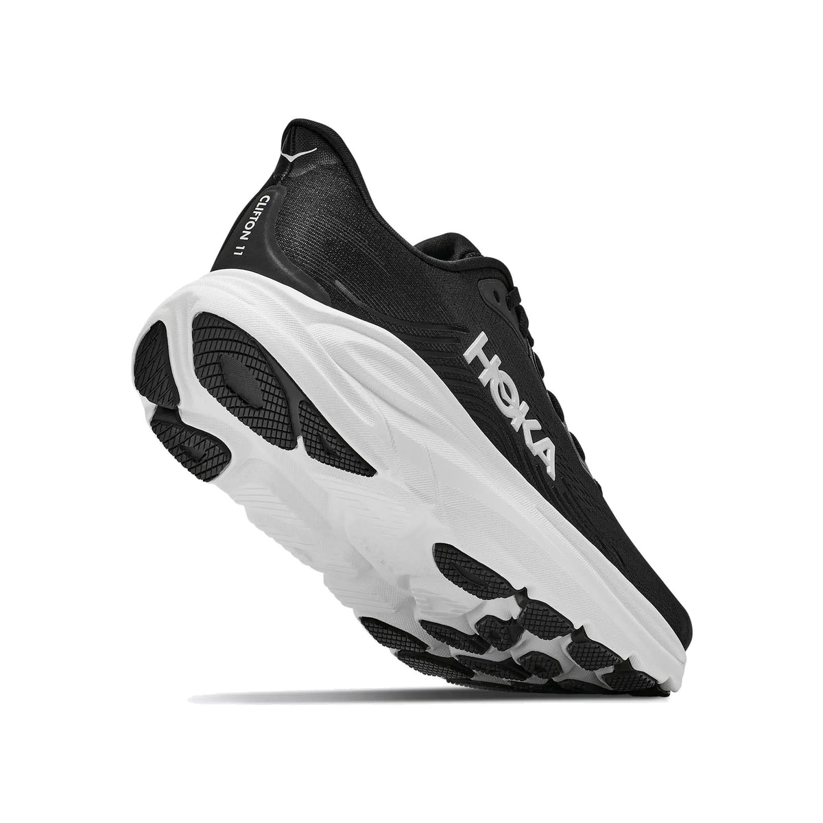 HOKA CLIFTON 11 BLACK/WHITE - MENS