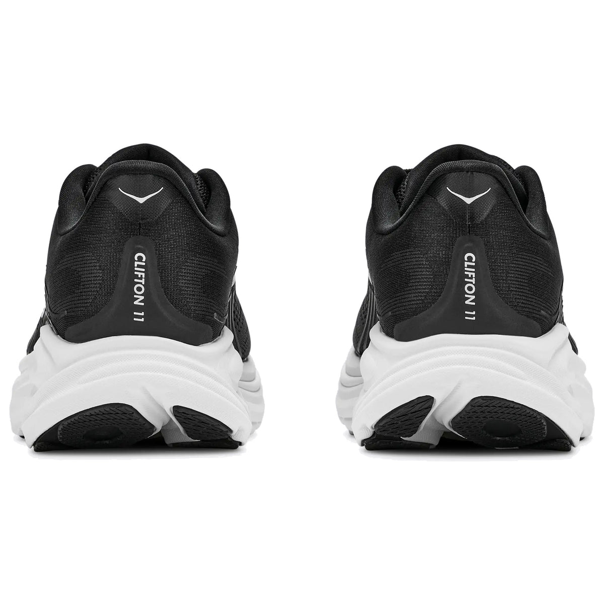 HOKA CLIFTON 11 BLACK/WHITE - MENS