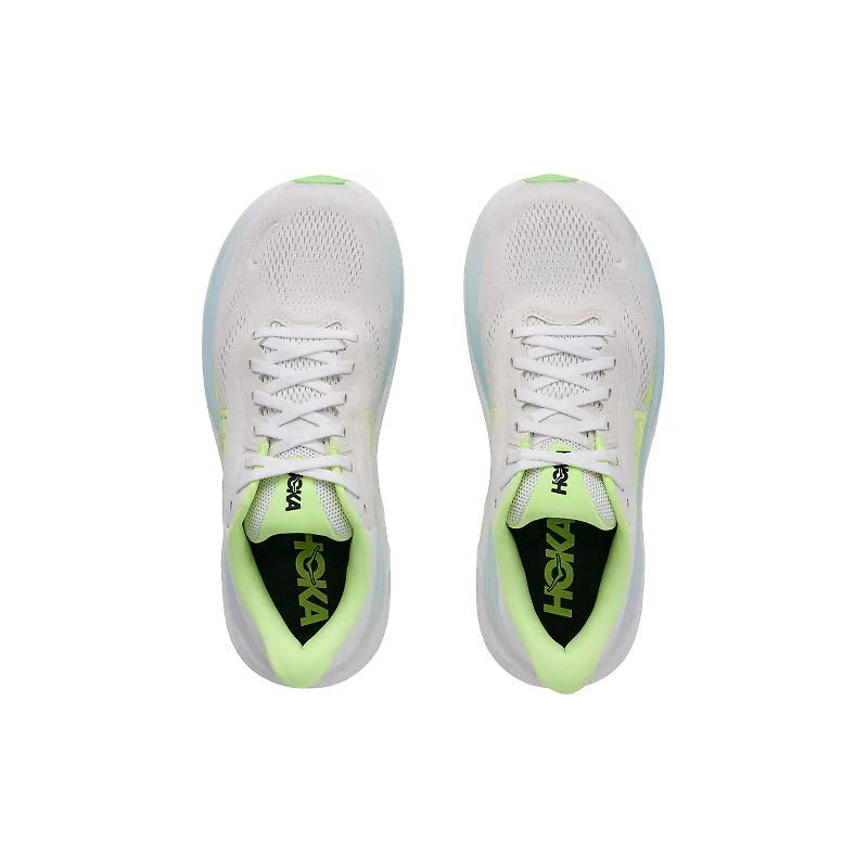 HOKA CLIFTON 11 FROST/NEON YUZU - WOMENS